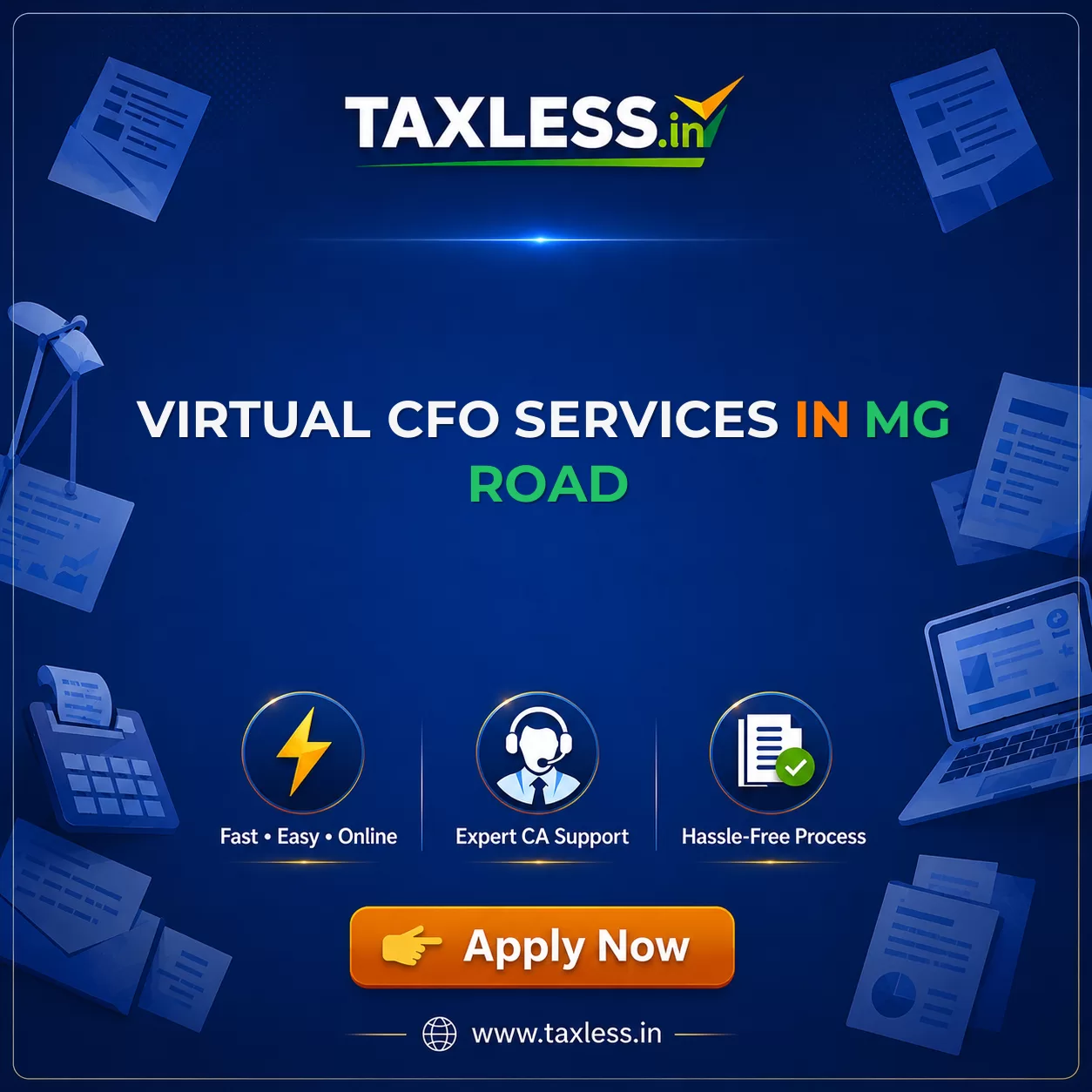 Virtual CFO Services in Mg Road