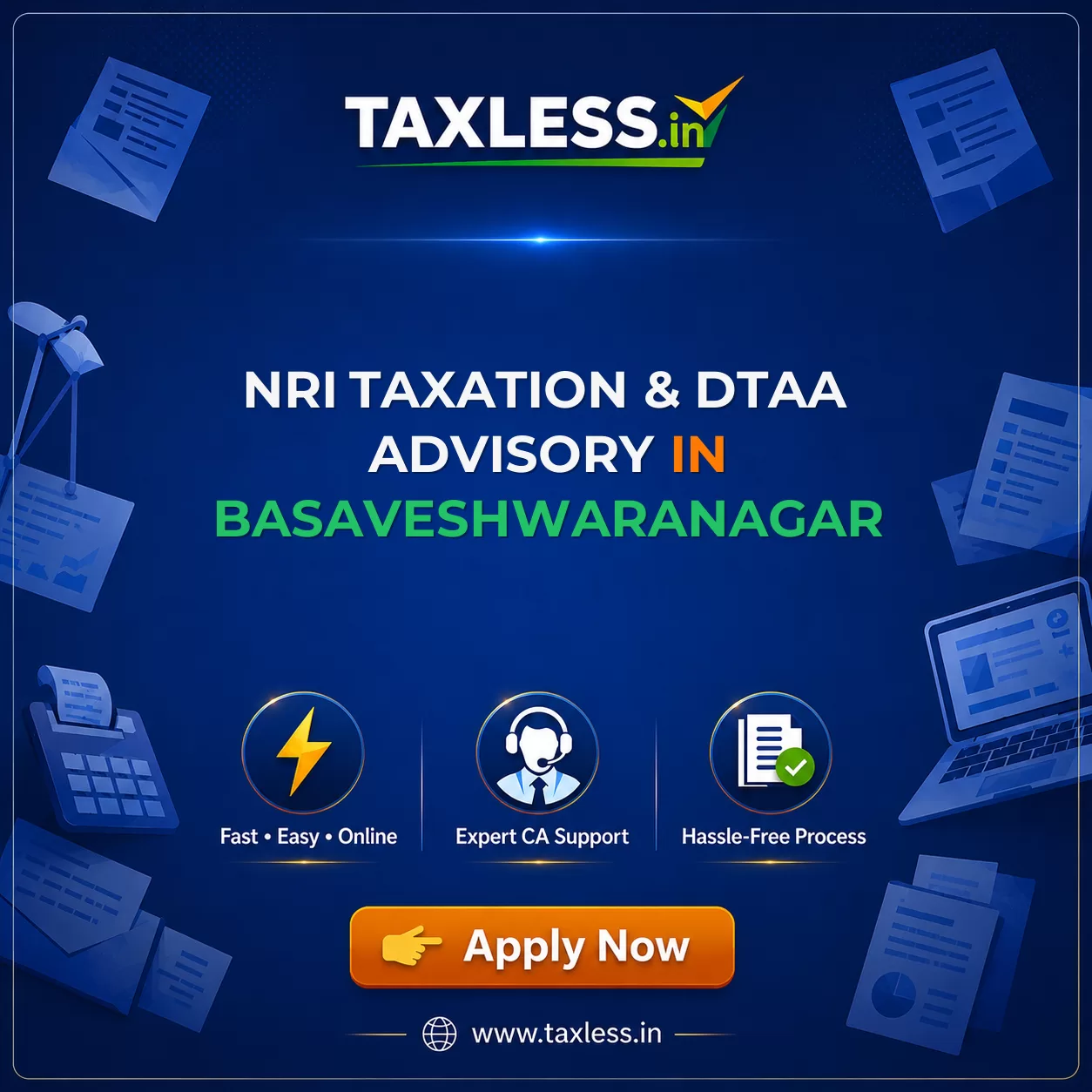 NRI Taxation & DTAA Advisory in Basaveshwaranagar