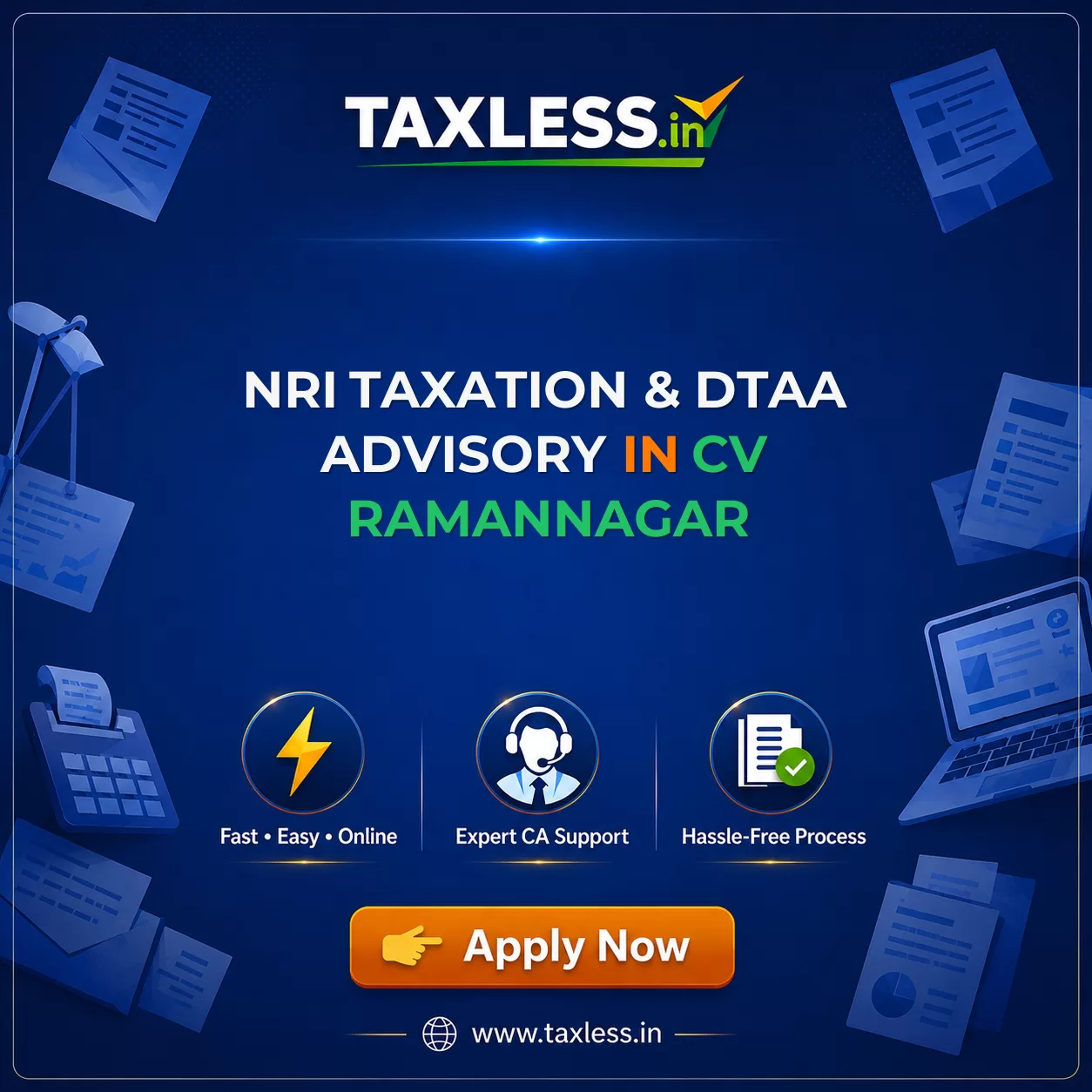 NRI Taxation & DTAA Advisory in Cv Ramannagar