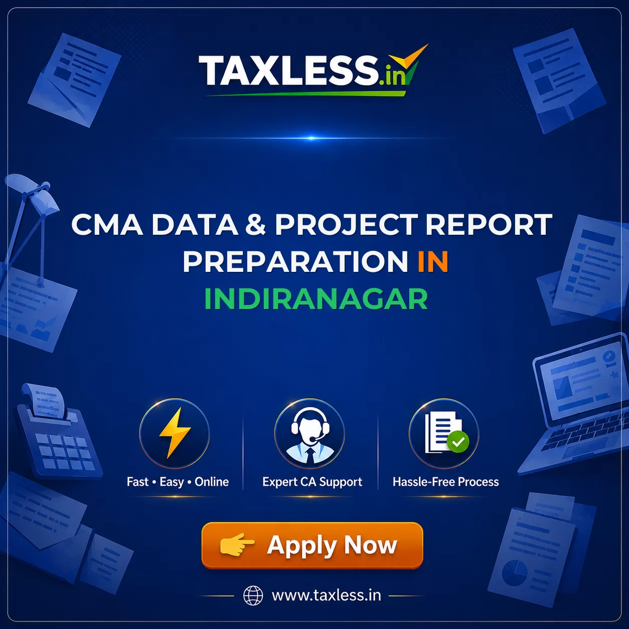 CMA Data & Project Report Preparation in Indiranagar