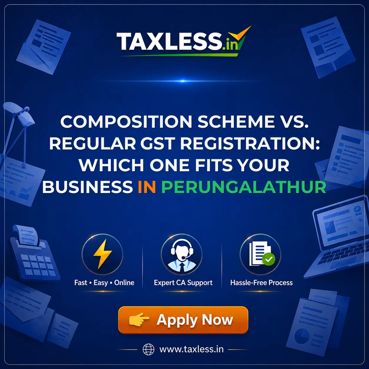 Composition Scheme vs. Regular GST Registration: Which One Fits Your Business in Perungalathur