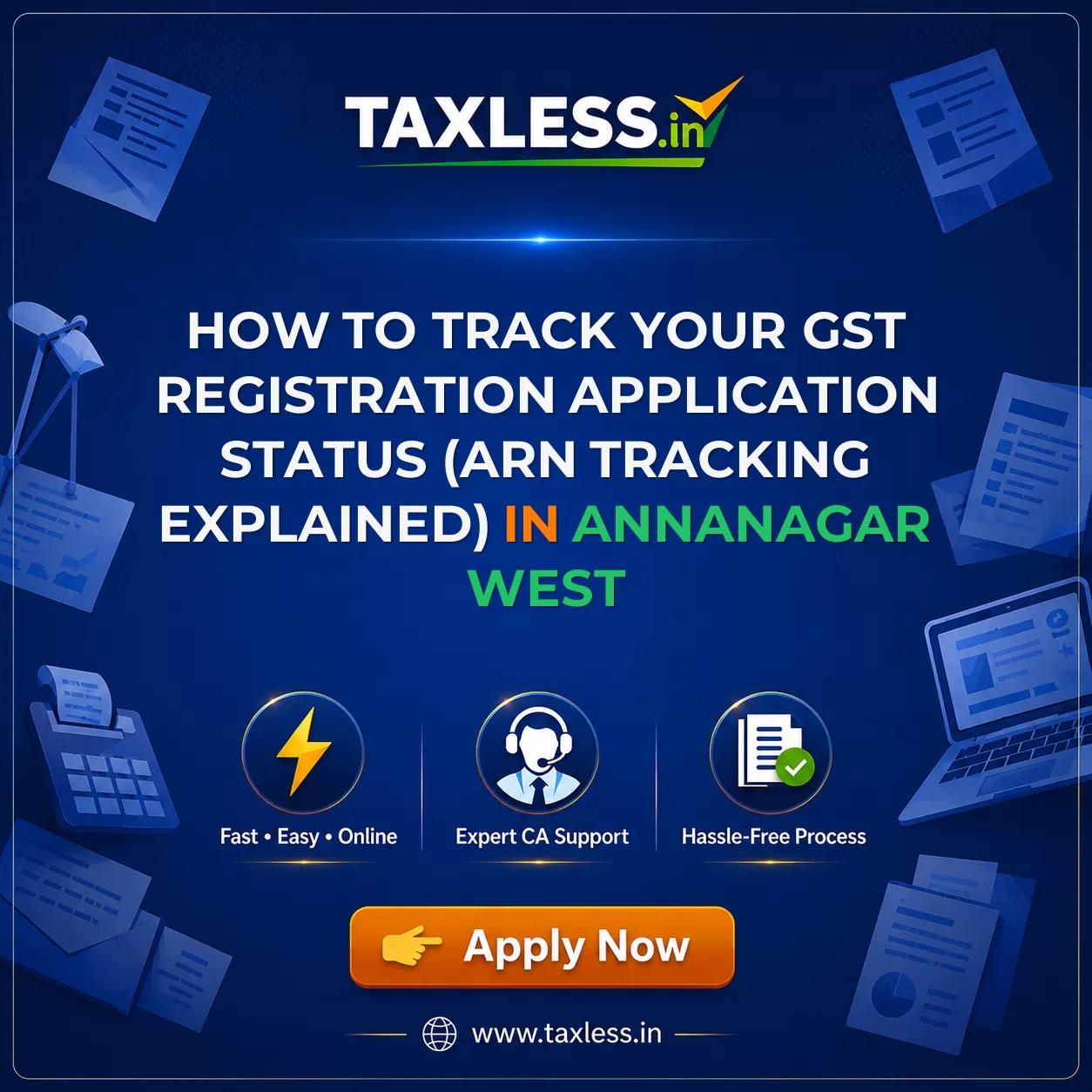 How to Track Your GST Registration Application Status (ARN Tracking Explained) in Annanagar West