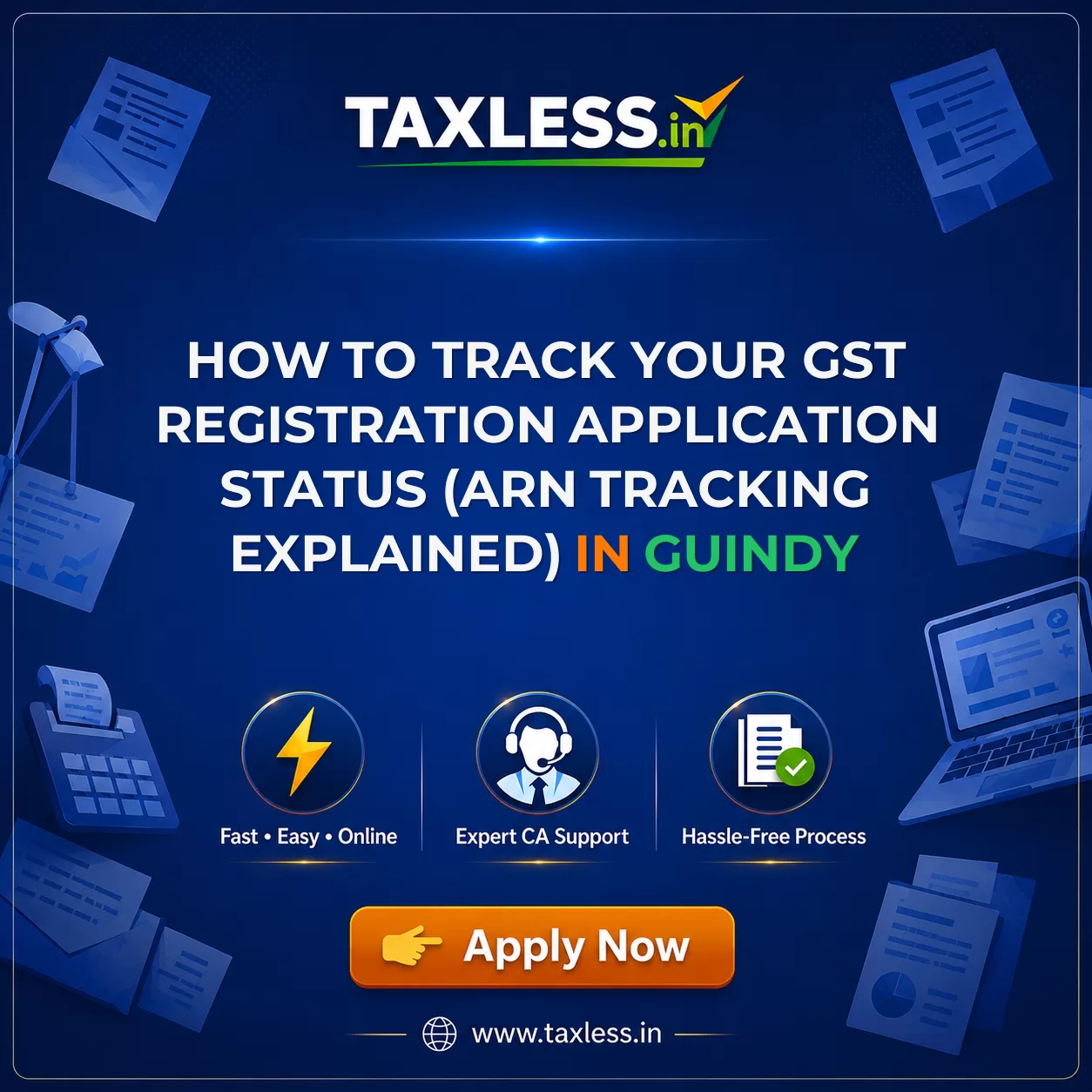How to Track Your GST Registration Application Status (ARN Tracking Explained) in Guindy
