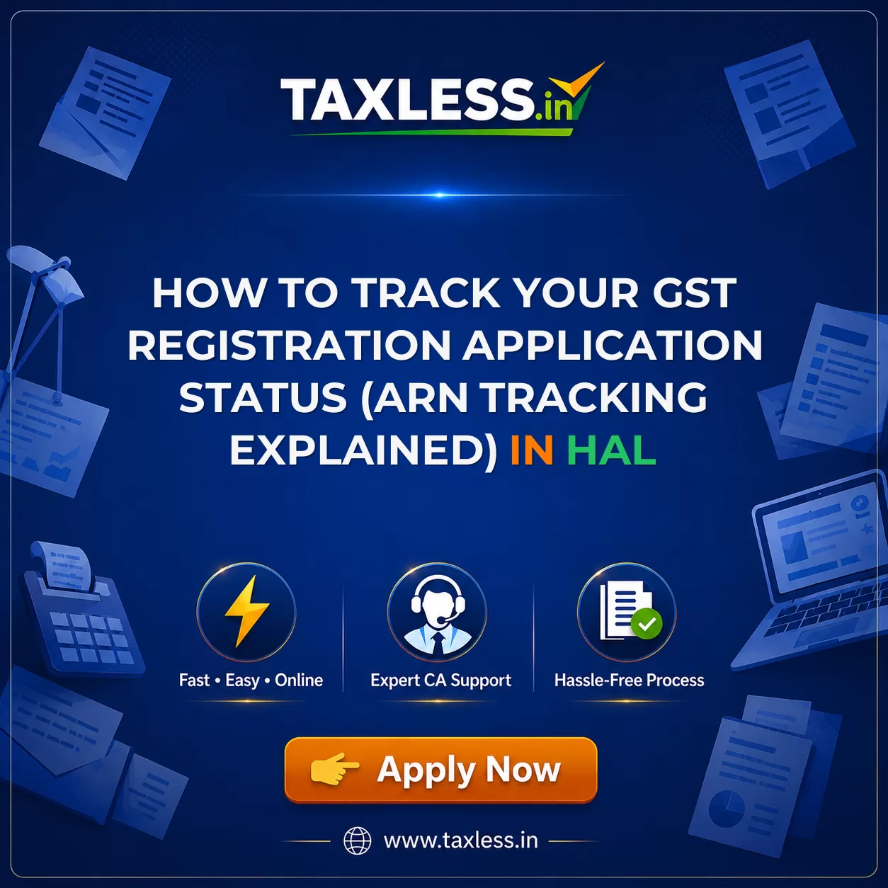 How to Track Your GST Registration Application Status (ARN Tracking Explained) in Hal