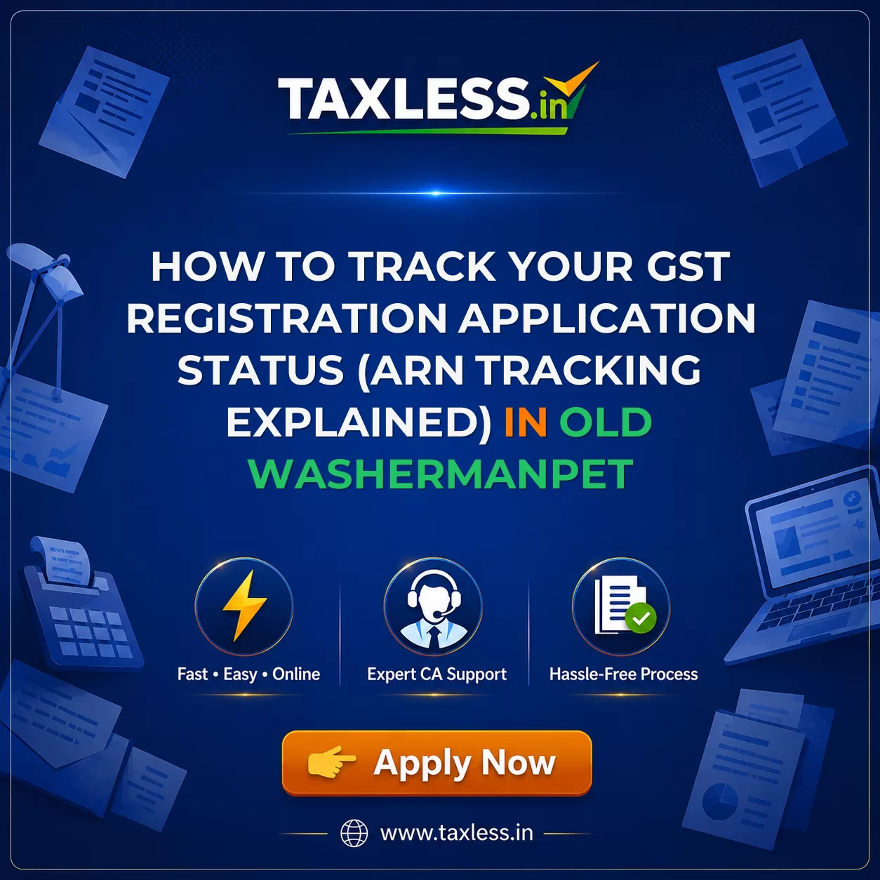 How to Track Your GST Registration Application Status (ARN Tracking Explained) in Old Washermanpet