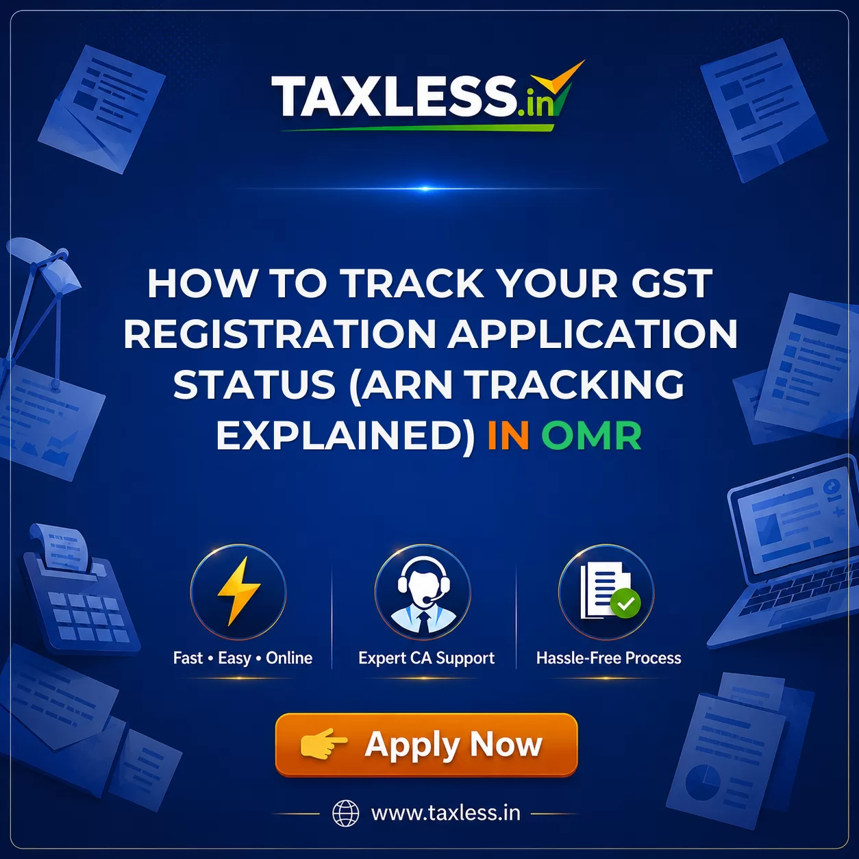 How to Track Your GST Registration Application Status (ARN Tracking Explained) in Omr