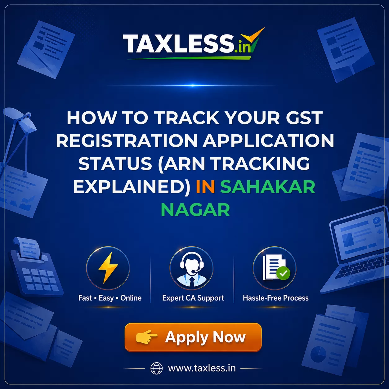 How to Track Your GST Registration Application Status (ARN Tracking Explained) in Sahakar Nagar