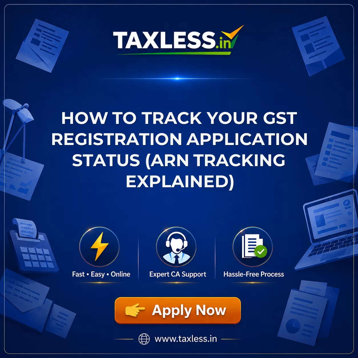 How to Track Your GST Registration Application Status (ARN Tracking Explained)
