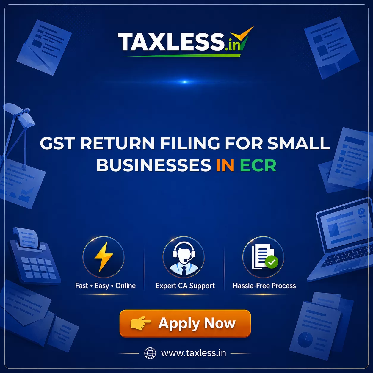 GST Return Filing for Small Businesses in Ecr