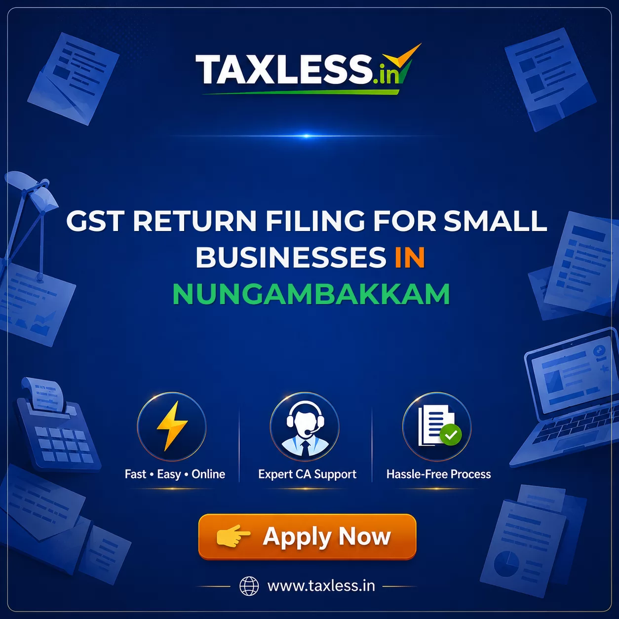 GST Return Filing for Small Businesses in Nungambakkam