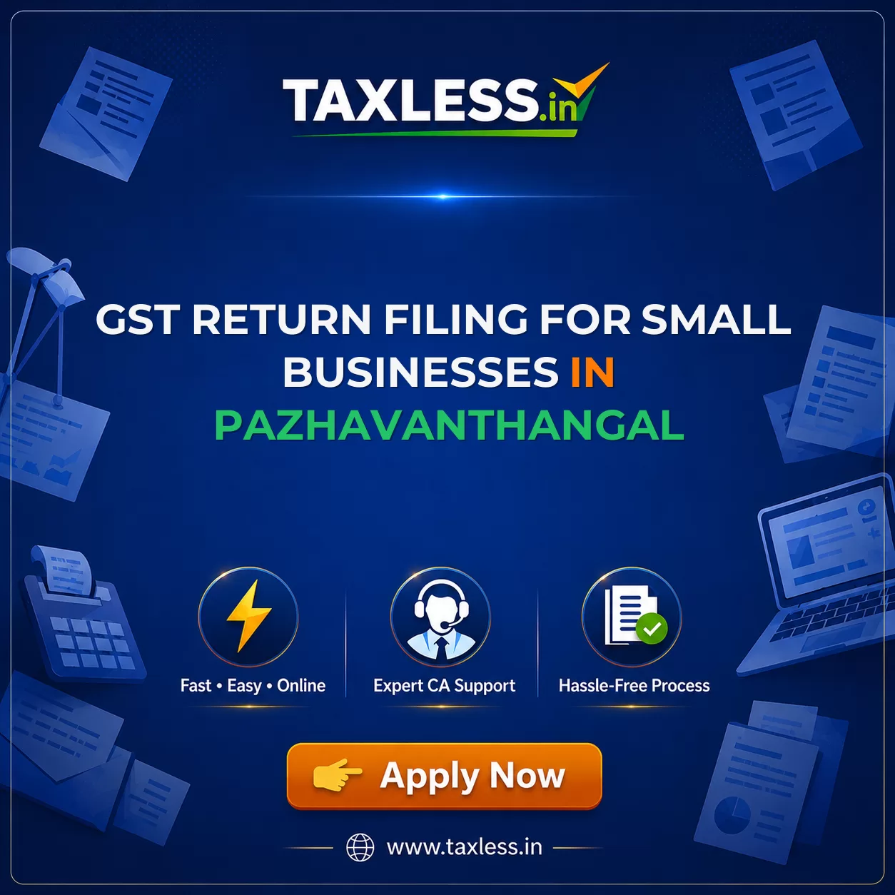 GST Return Filing for Small Businesses in Pazhavanthangal