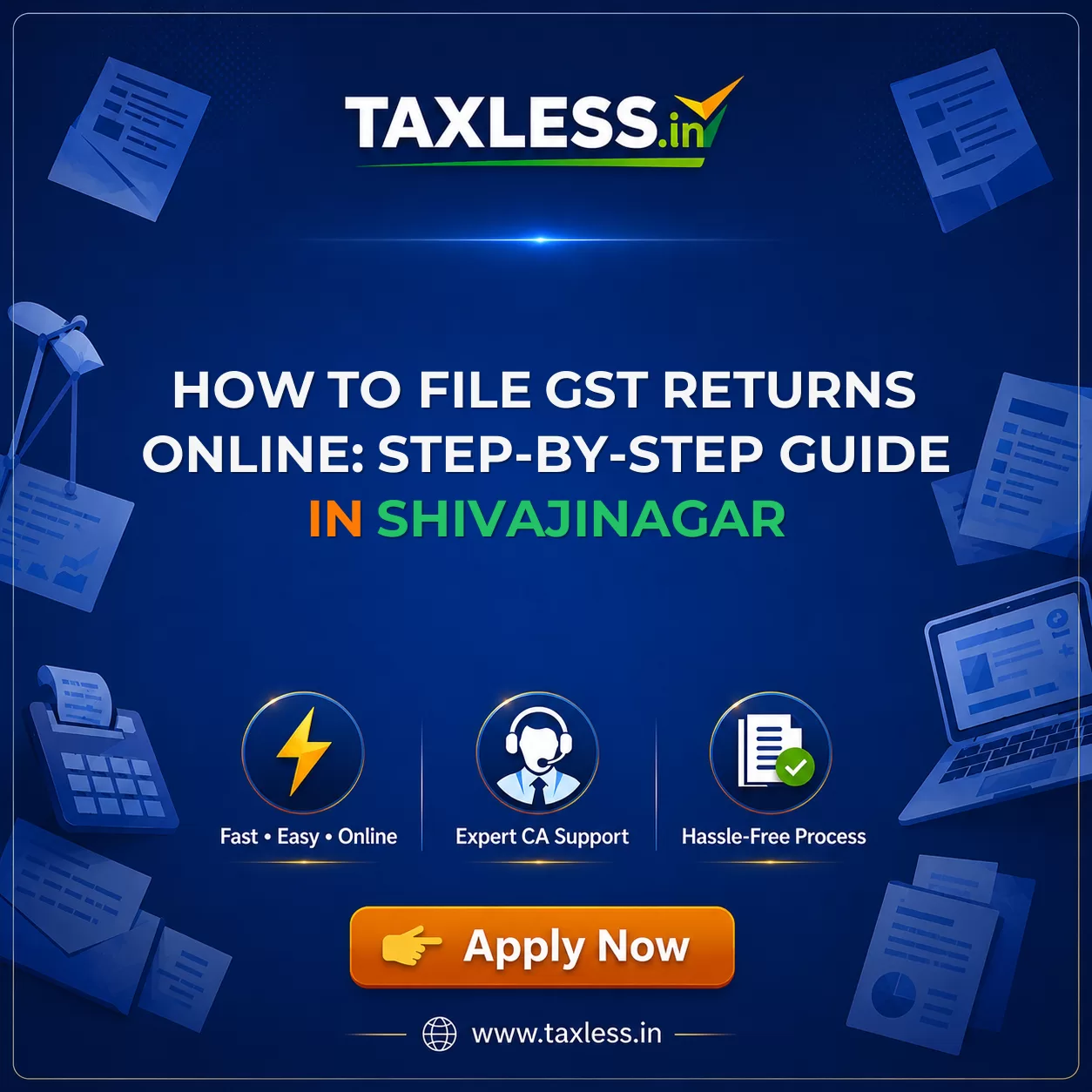 How to File GST Returns Online: Step-by-Step Guide in Shivajinagar