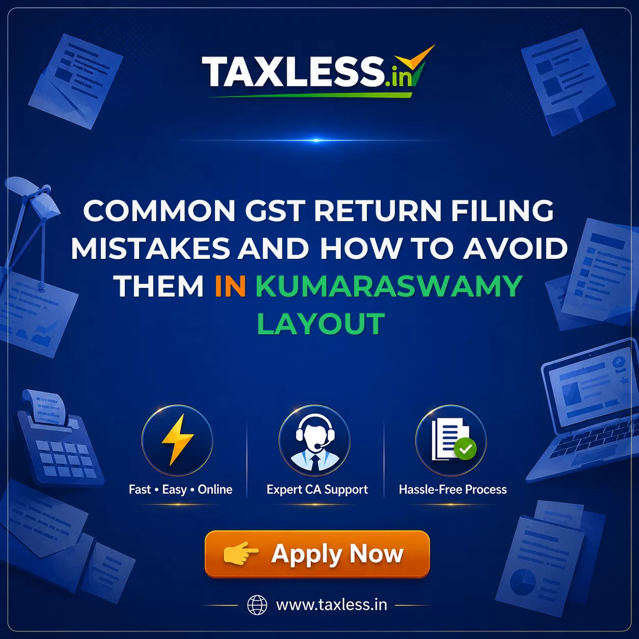 Common GST Return Filing Mistakes and How to Avoid Them in Kumaraswamy Layout