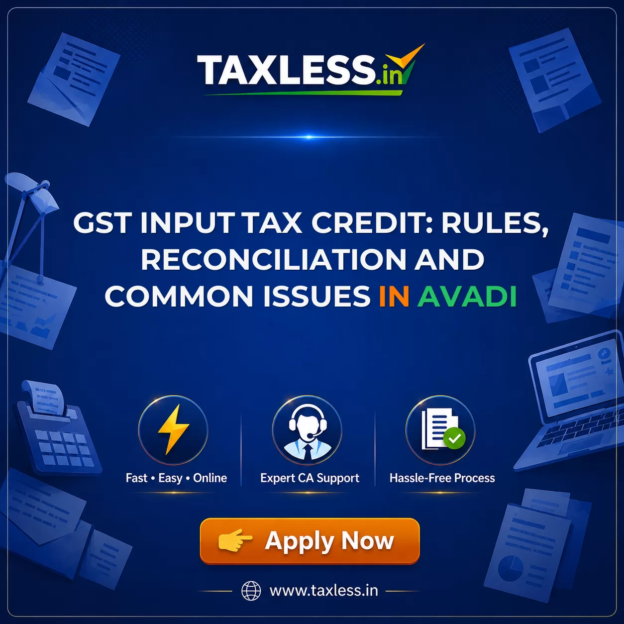 GST Input Tax Credit: Rules, Reconciliation and Common Issues in Avadi