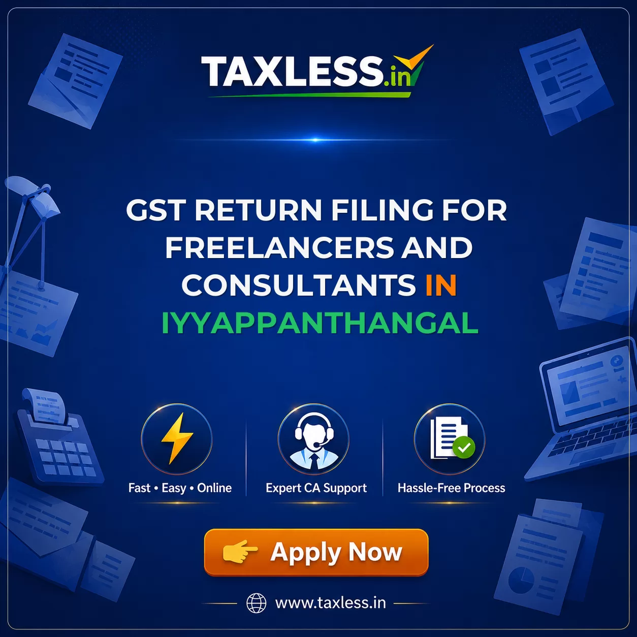 GST Return Filing for Freelancers and Consultants in Iyyappanthangal