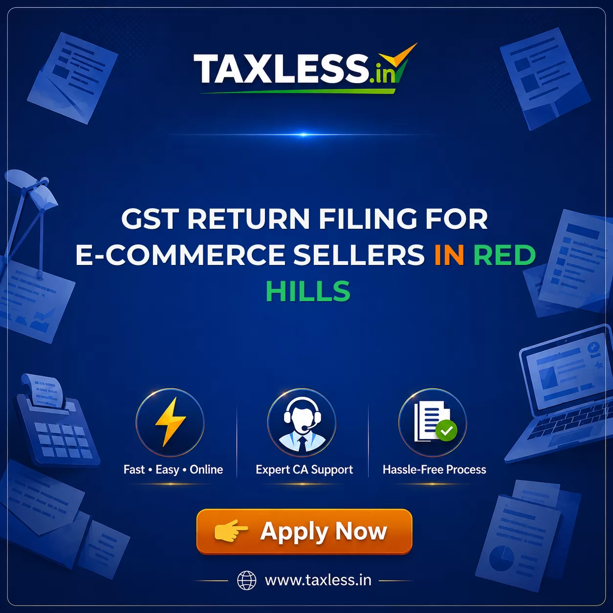 GST Return Filing for E-Commerce Sellers in Red Hills