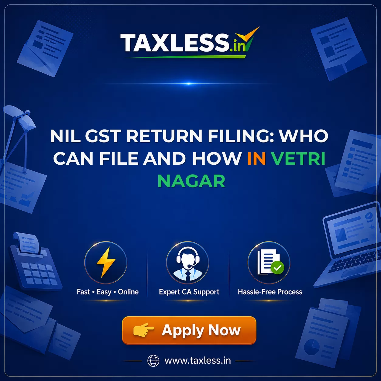 Nil GST Return Filing: Who Can File and How in Vetri Nagar