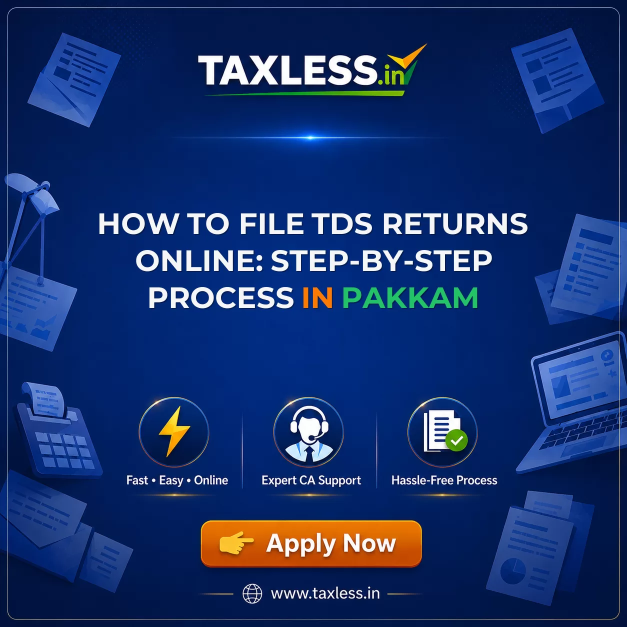 How to File TDS Returns Online: Step-by-Step Process in Pakkam