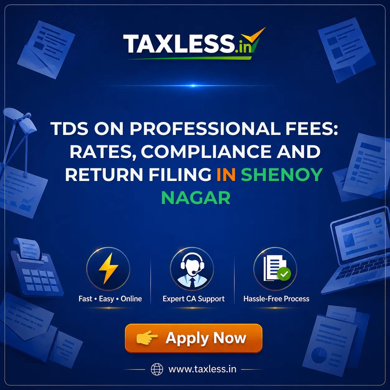 TDS on Professional Fees: Rates, Compliance and Return Filing in Shenoy Nagar