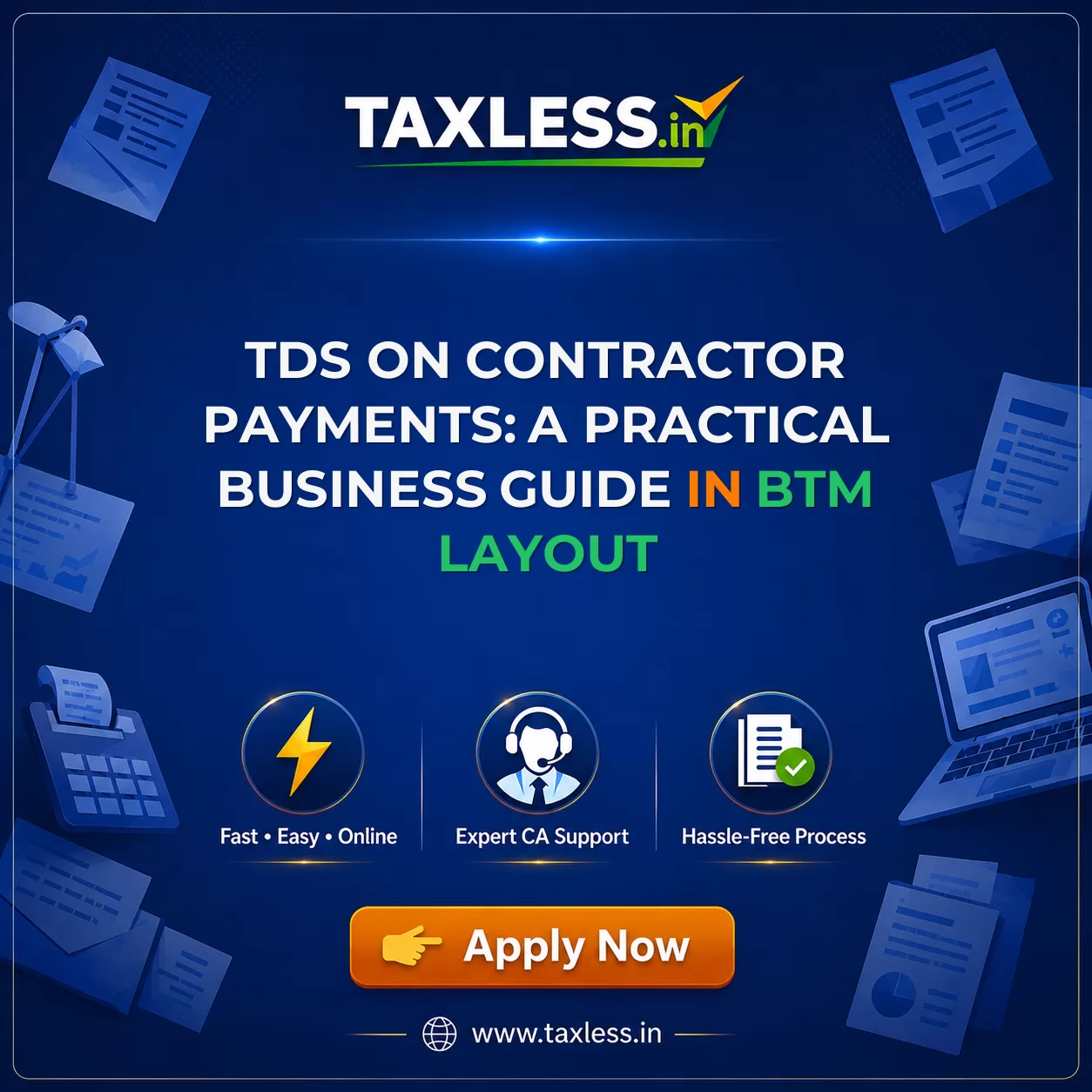 TDS on Contractor Payments: A Practical Business Guide in Btm Layout