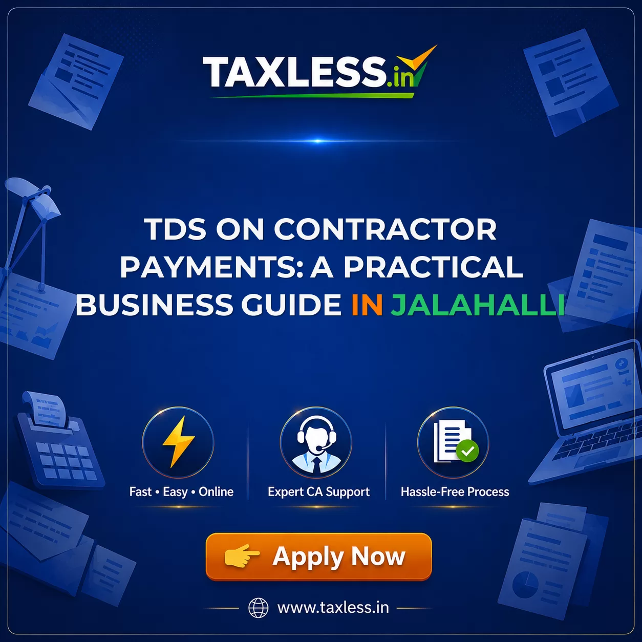 TDS on Contractor Payments: A Practical Business Guide in Jalahalli