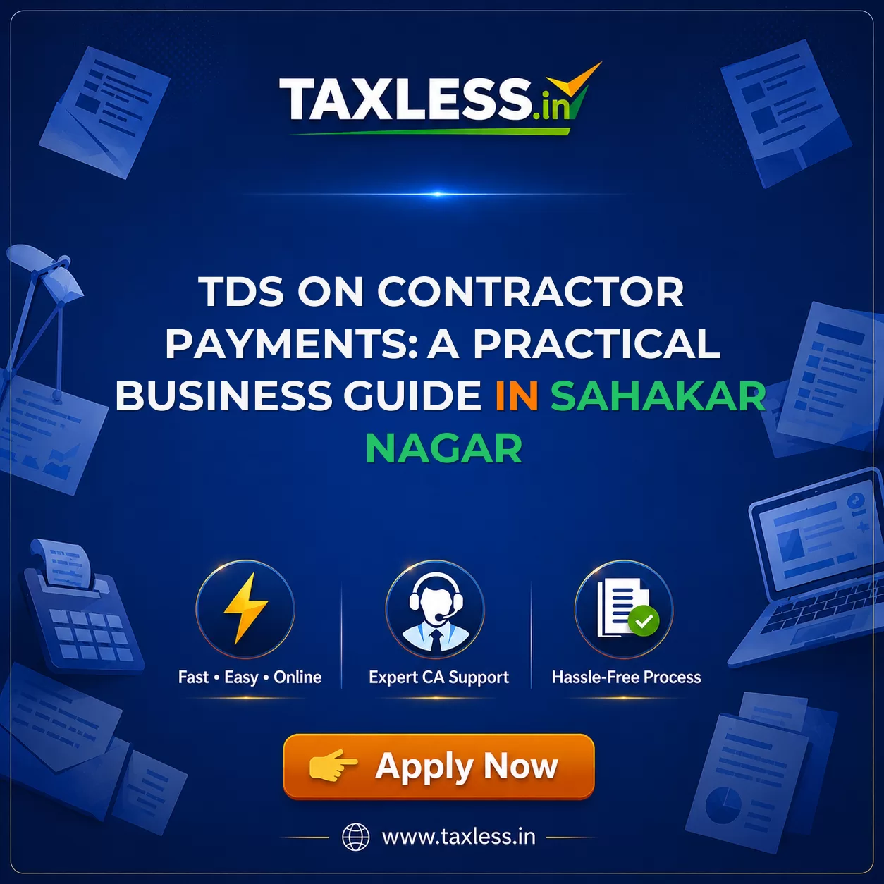 TDS on Contractor Payments: A Practical Business Guide in Sahakar Nagar