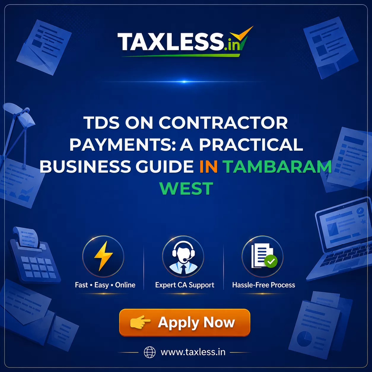 TDS on Contractor Payments: A Practical Business Guide in Tambaram West