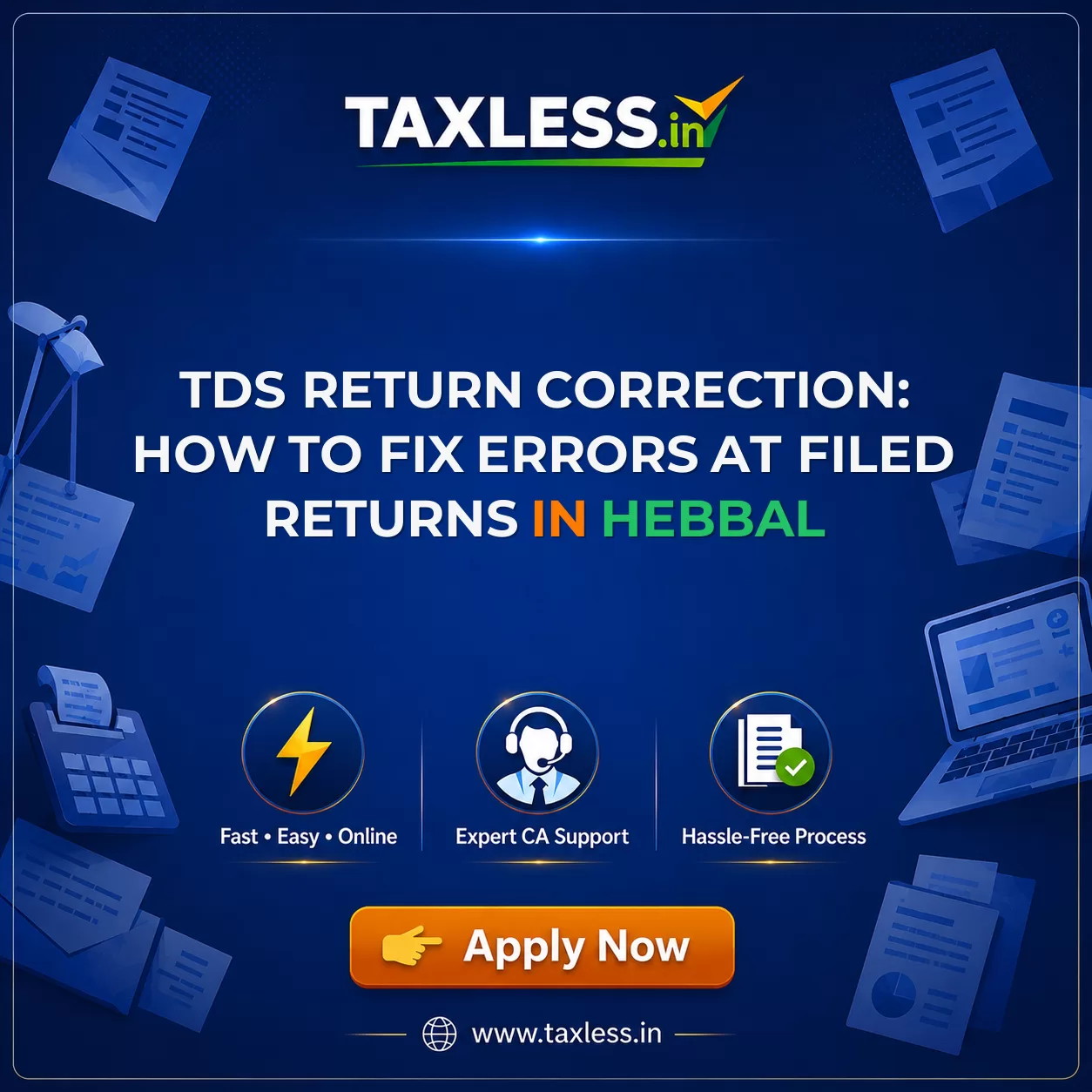 TDS Return Correction: How to Fix Errors at Filed Returns in Hebbal