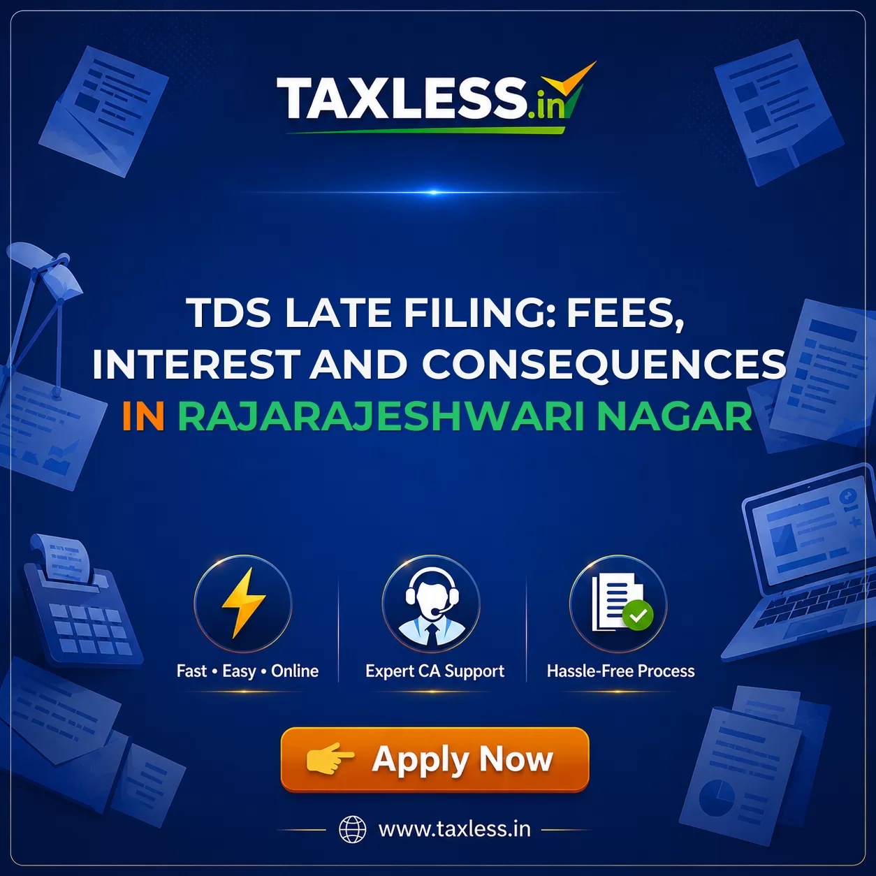 TDS Late Filing: Fees, Interest and Consequences in Rajarajeshwari Nagar