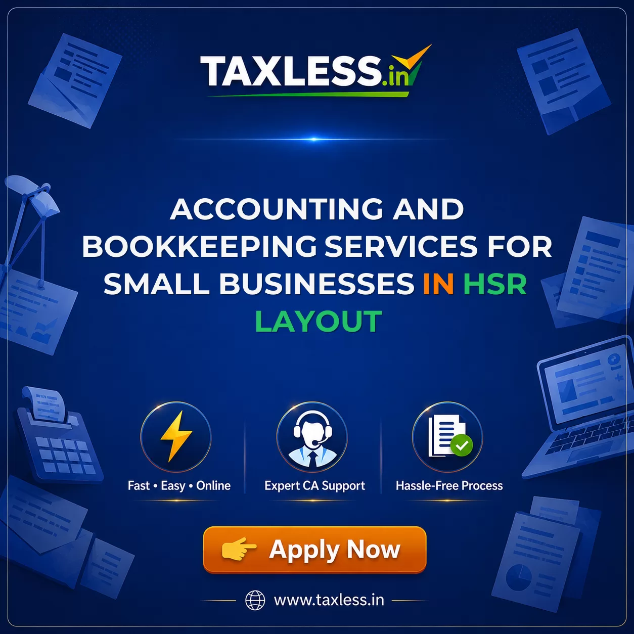 Accounting and Bookkeeping Services for Small Businesses in Hsr Layout
