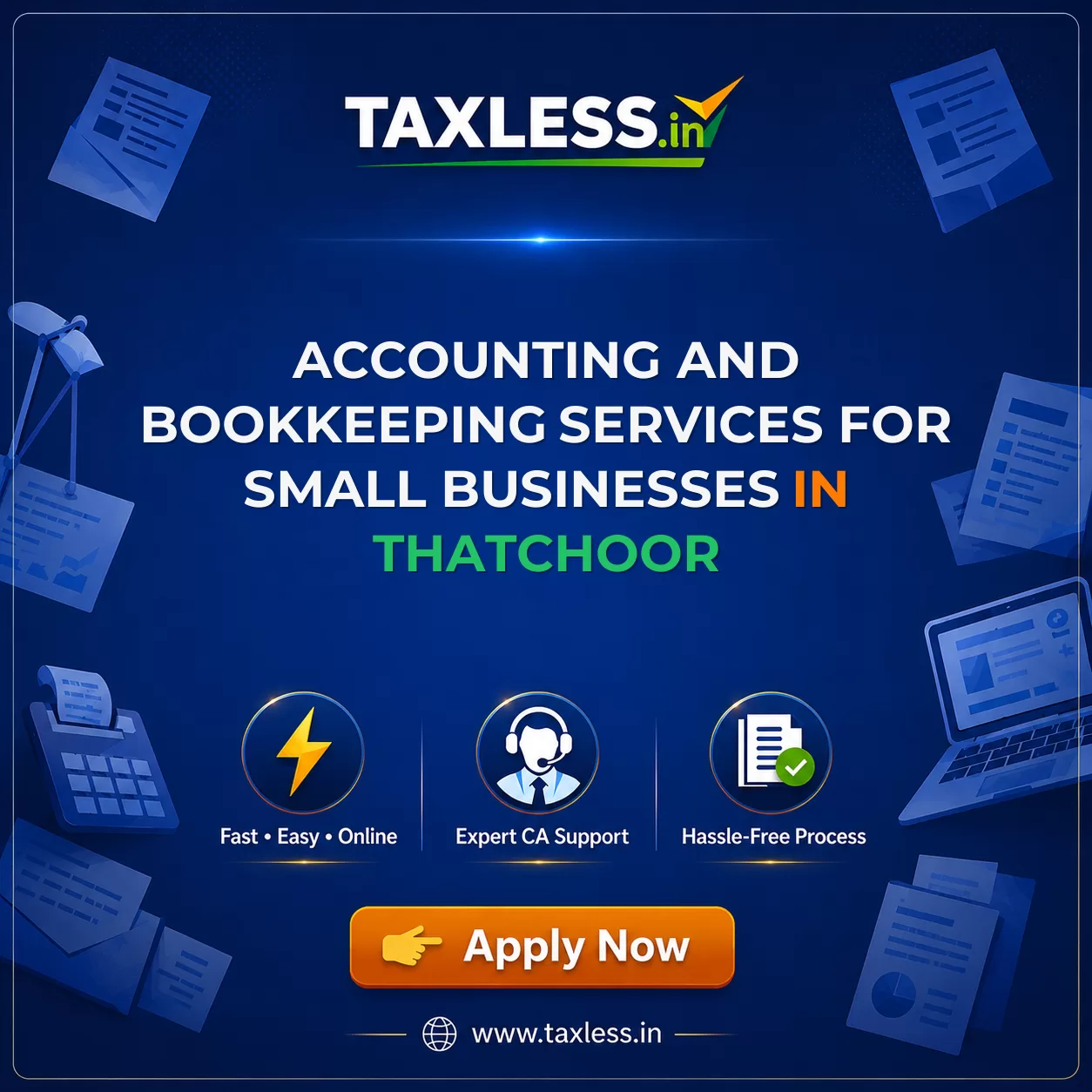 Accounting and Bookkeeping Services for Small Businesses in Thatchoor