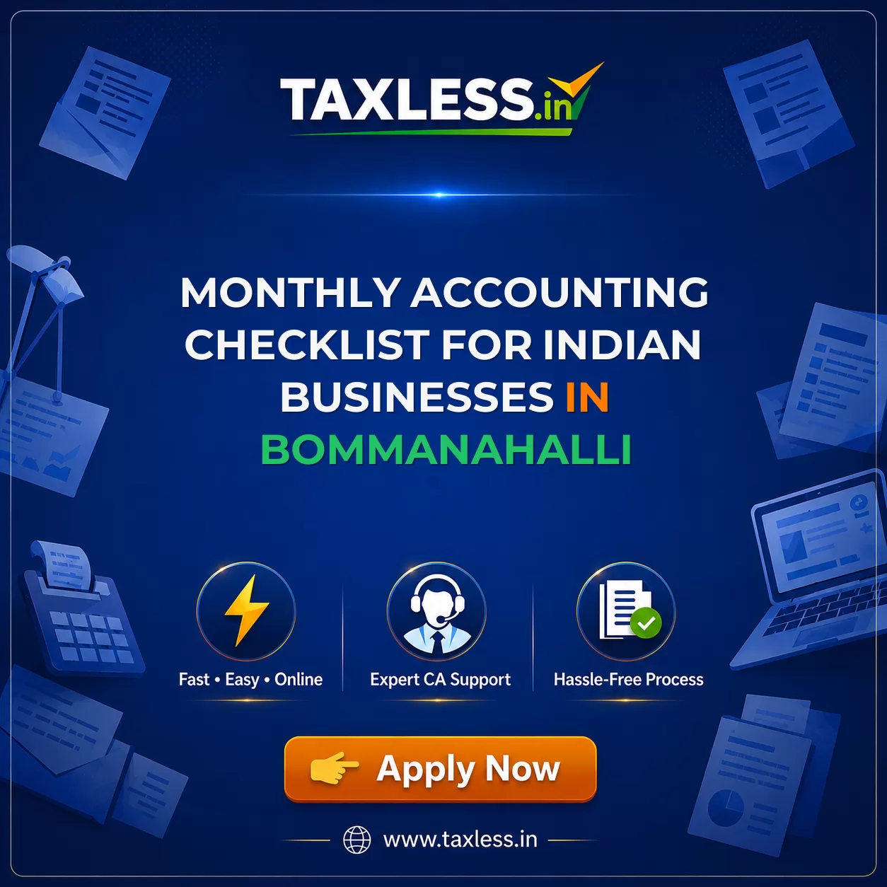 Monthly Accounting Checklist for Indian Businesses in Bommanahalli