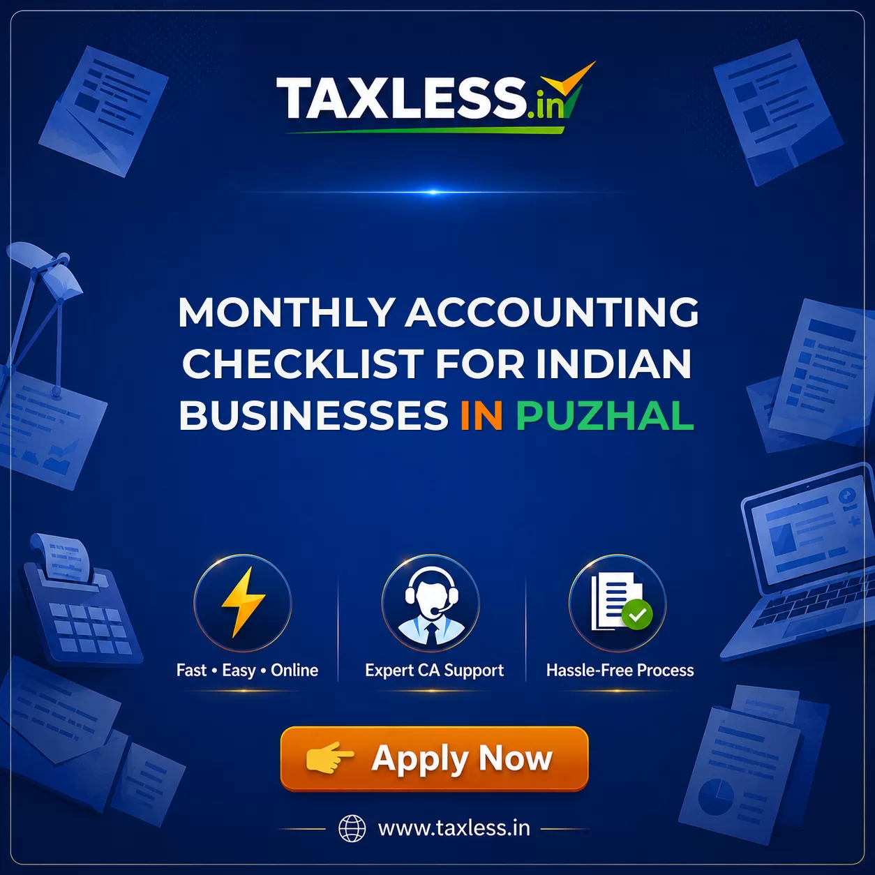 Monthly Accounting Checklist for Indian Businesses in Puzhal