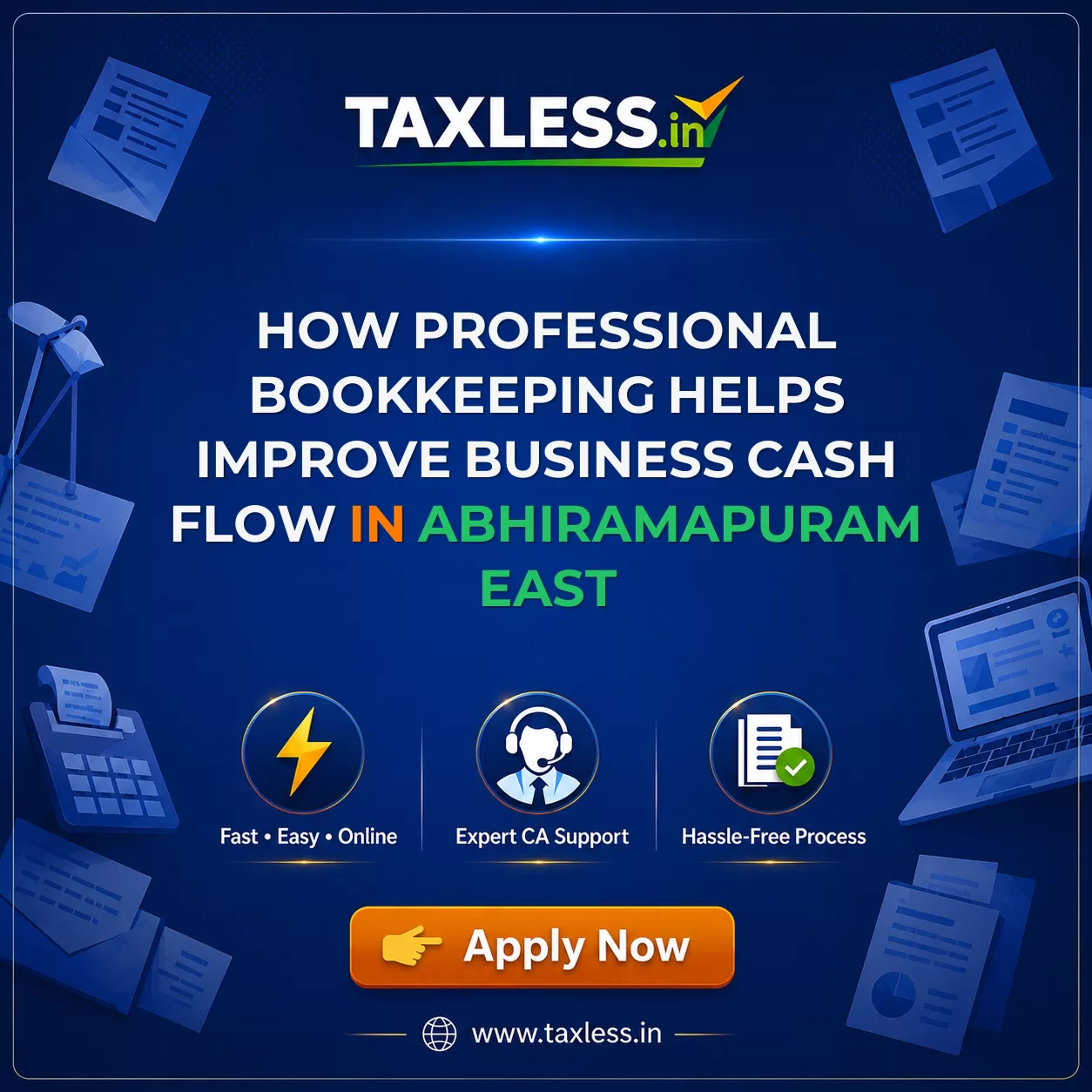 How Professional Bookkeeping Helps Improve Business Cash Flow in Abhiramapuram East