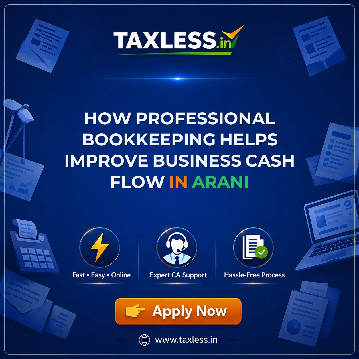 How Professional Bookkeeping Helps Improve Business Cash Flow in Arani
