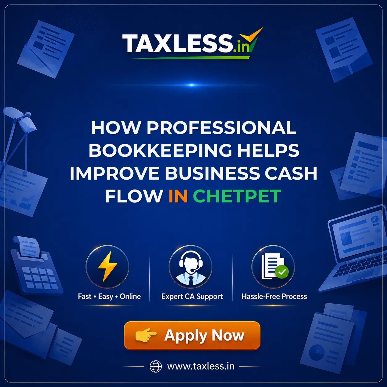How Professional Bookkeeping Helps Improve Business Cash Flow in Chetpet