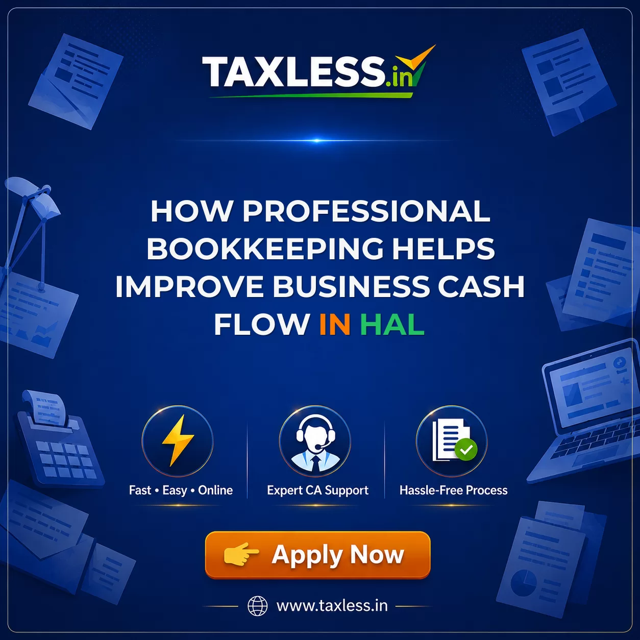 How Professional Bookkeeping Helps Improve Business Cash Flow in Hal