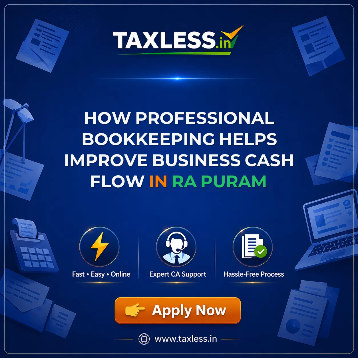 How Professional Bookkeeping Helps Improve Business Cash Flow in Ra Puram