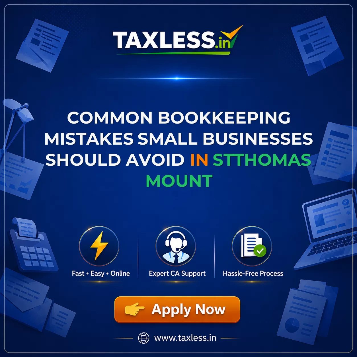Common Bookkeeping Mistakes Small Businesses Should Avoid in Stthomas Mount