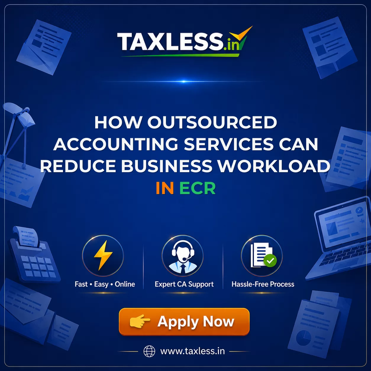 How Outsourced Accounting Services Can Reduce Business Workload in Ecr