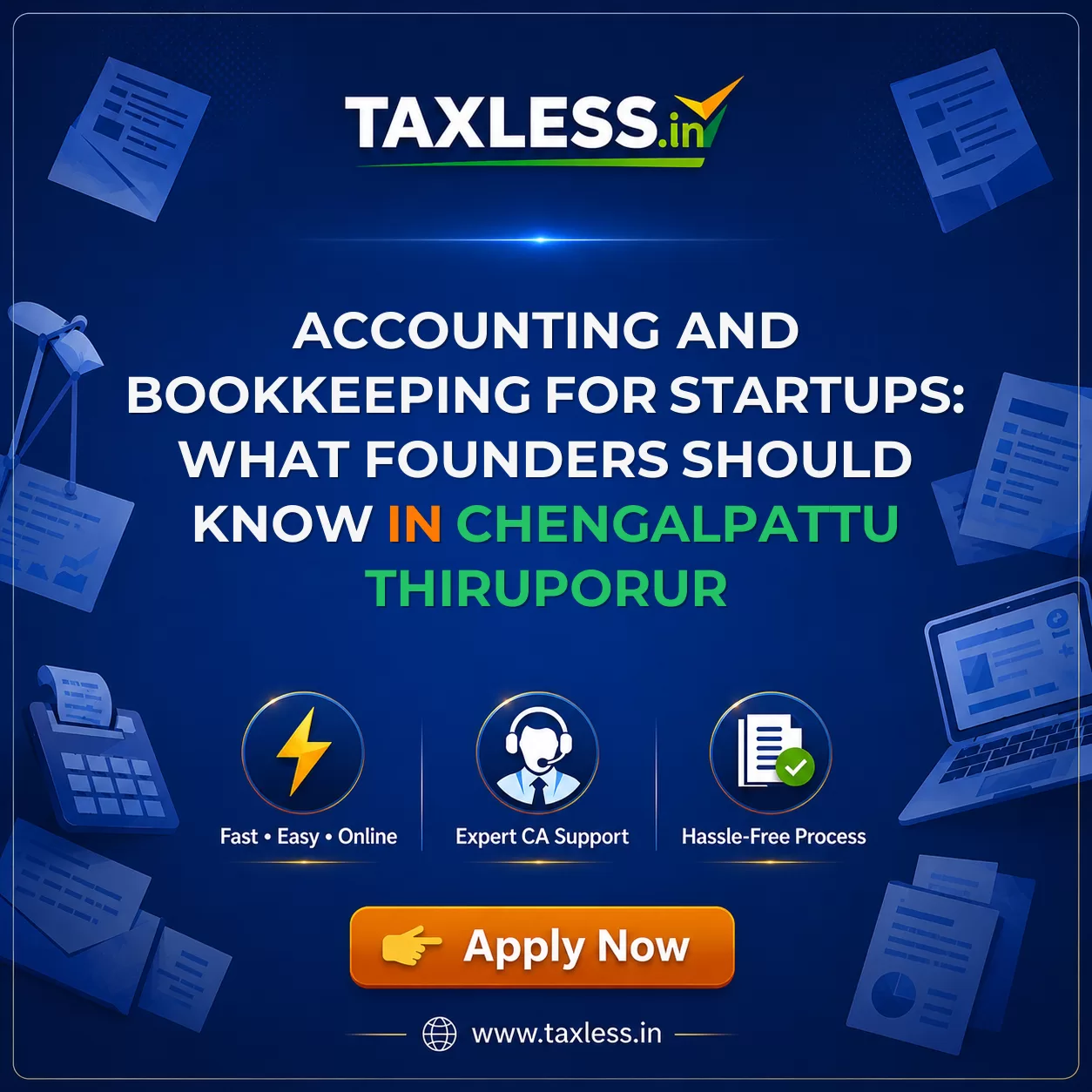 Accounting and Bookkeeping for Startups: What Founders Should Know in Chengalpattu Thiruporur