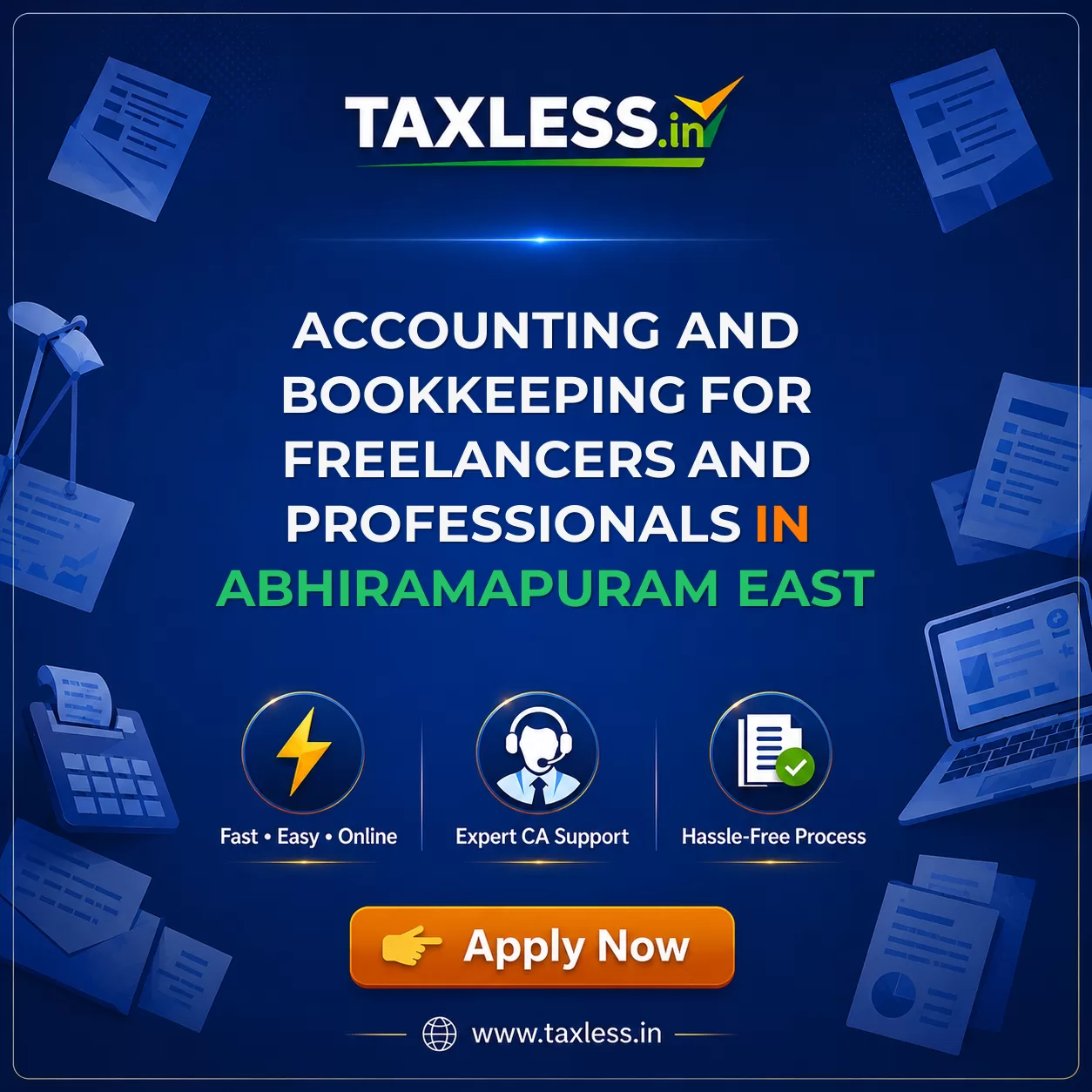 Accounting and Bookkeeping for Freelancers and Professionals in Abhiramapuram East