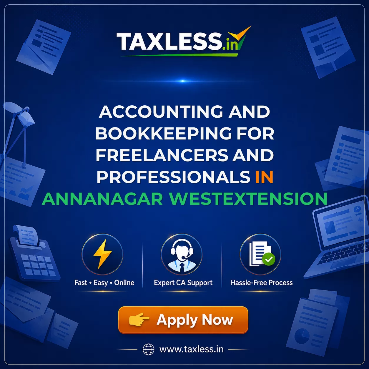 Accounting and Bookkeeping for Freelancers and Professionals in Annanagar Westextension