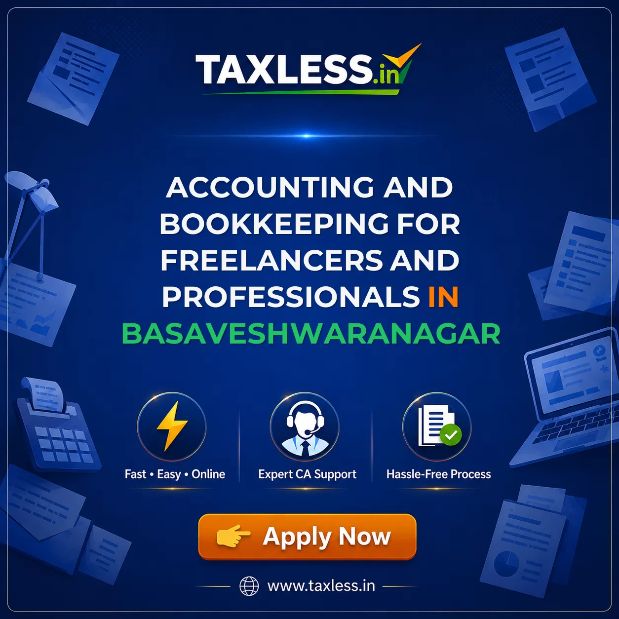 Accounting and Bookkeeping for Freelancers and Professionals in Basaveshwaranagar