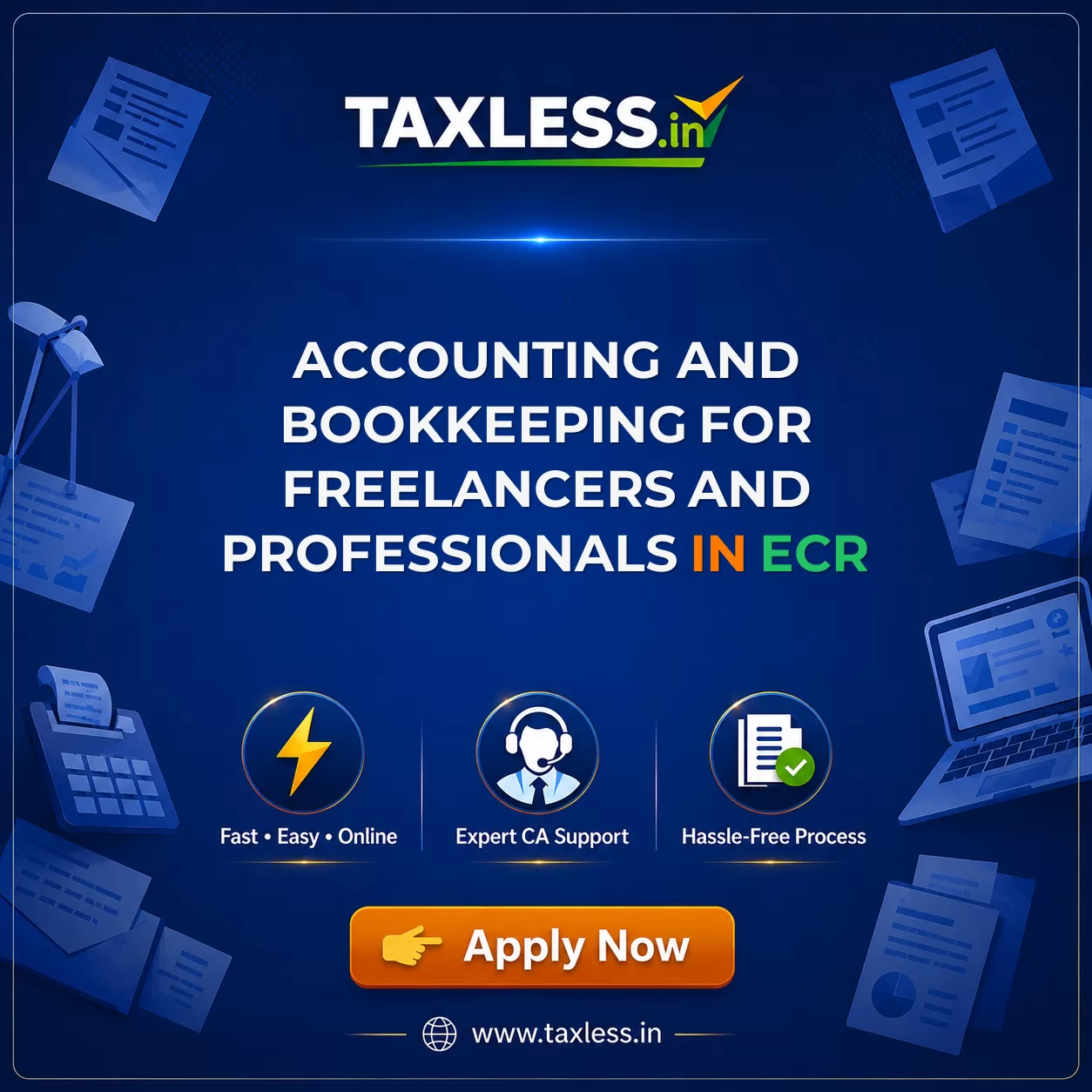Accounting and Bookkeeping for Freelancers and Professionals in Ecr