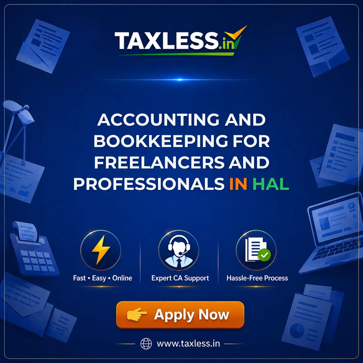 Accounting and Bookkeeping for Freelancers and Professionals in Hal