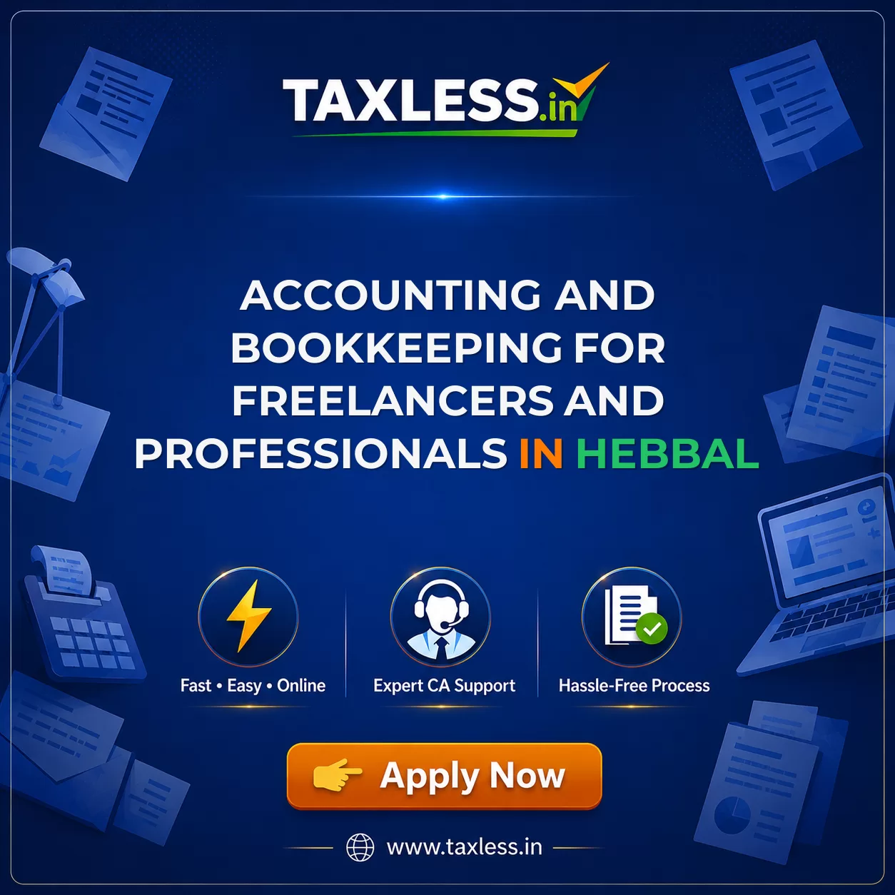 Accounting and Bookkeeping for Freelancers and Professionals in Hebbal