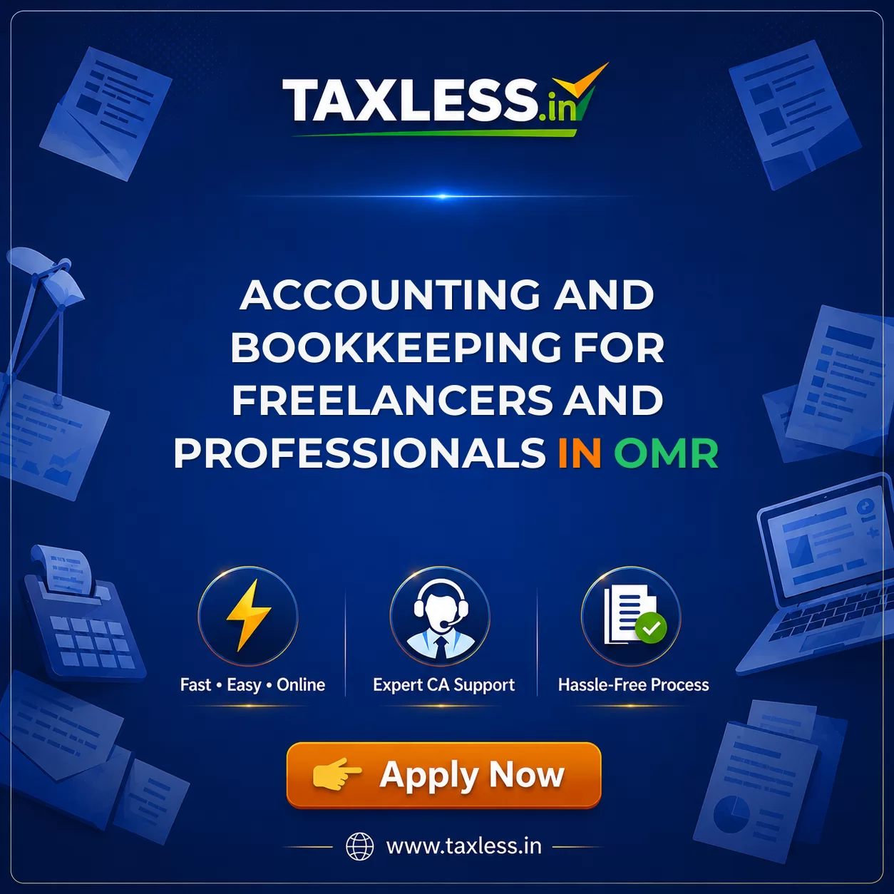 Accounting and Bookkeeping for Freelancers and Professionals in Omr