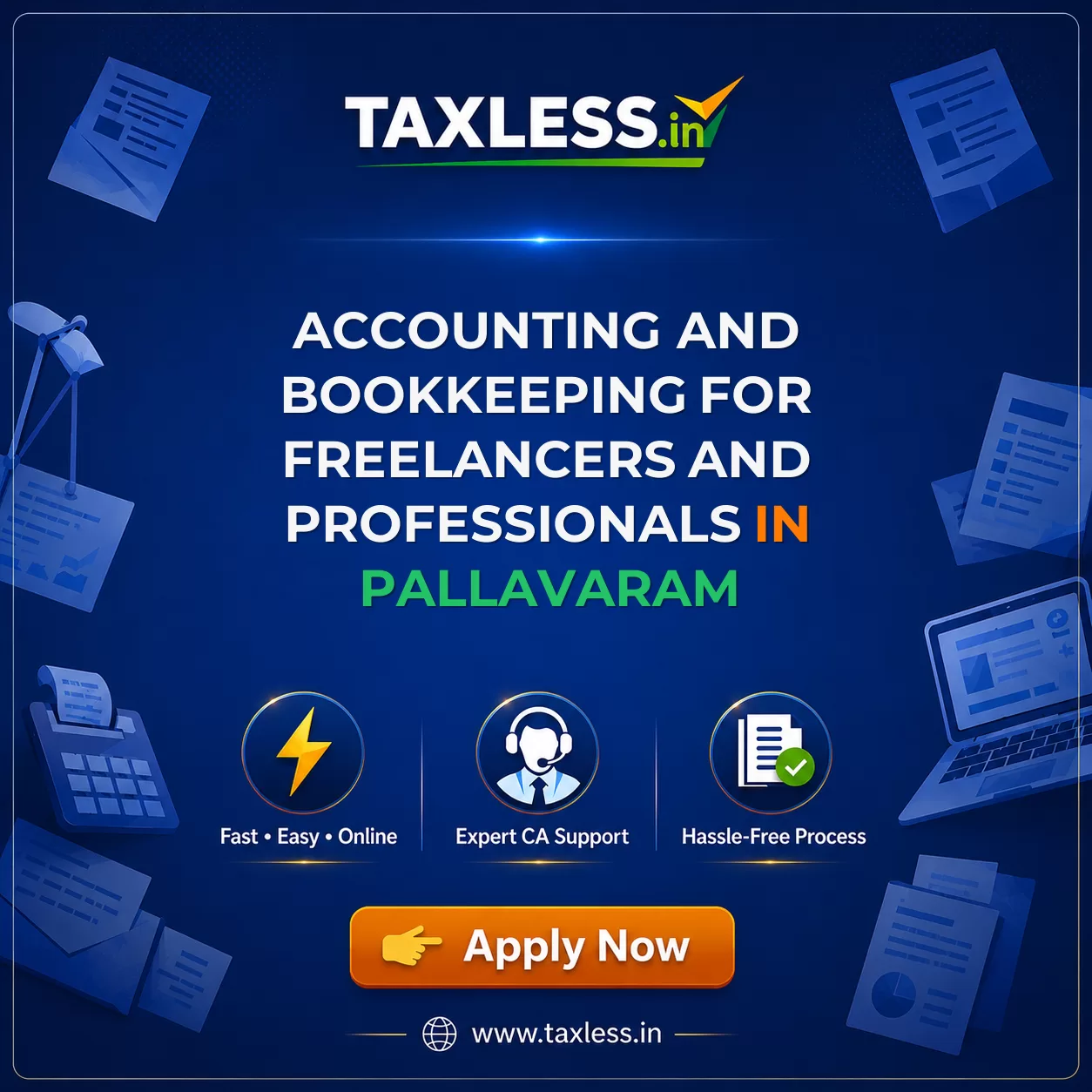 Accounting and Bookkeeping for Freelancers and Professionals in Pallavaram