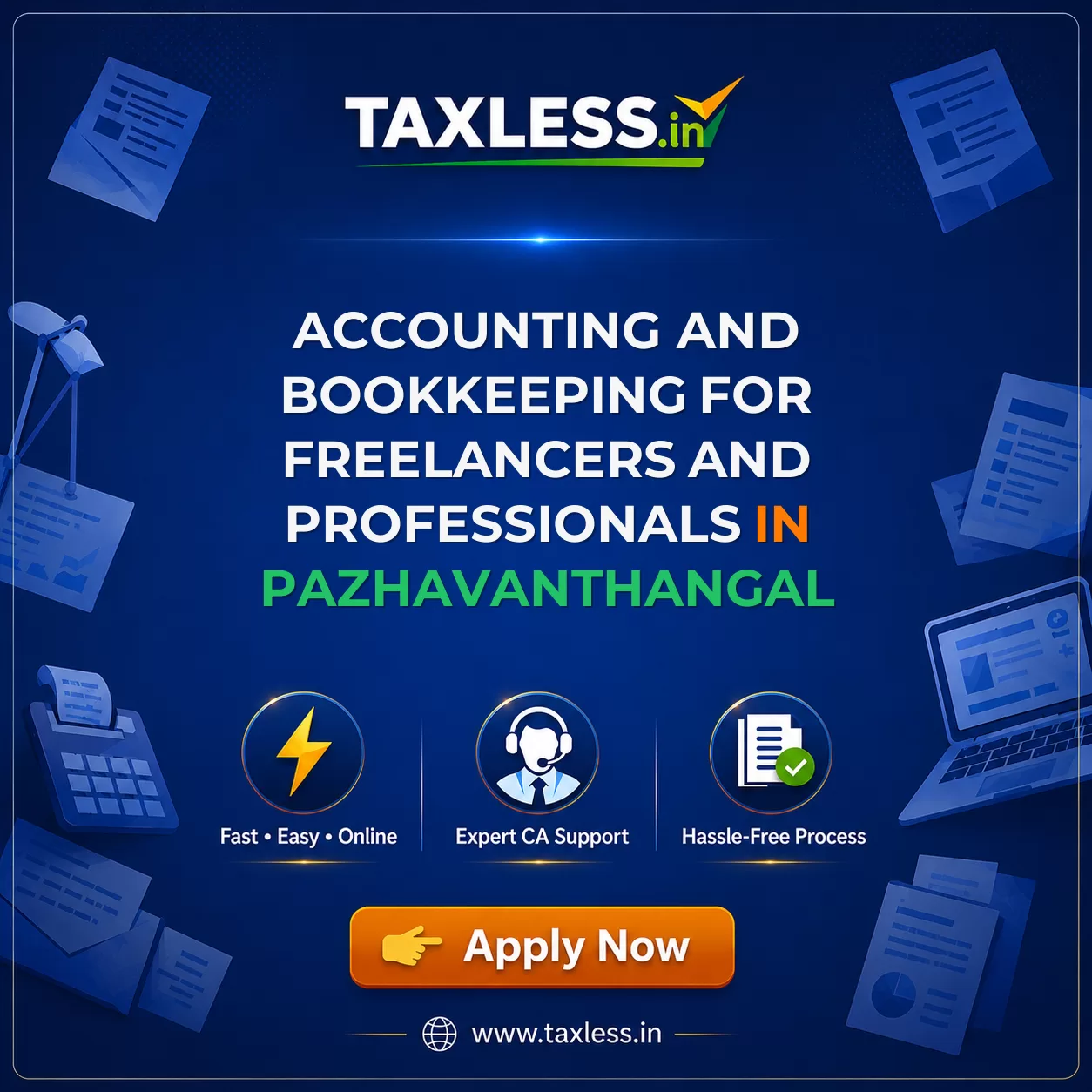 Accounting and Bookkeeping for Freelancers and Professionals in Pazhavanthangal